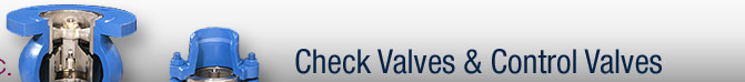 DFT check valves & control valves