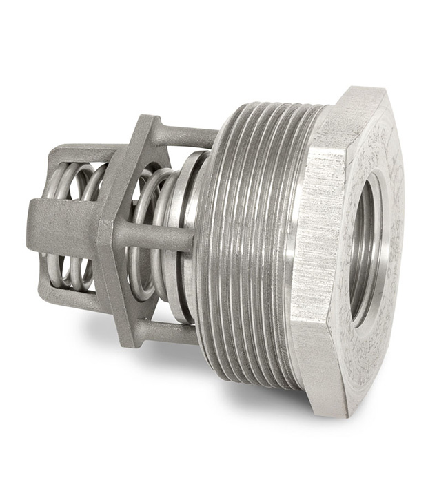 Stucchi D18-VUZ12 Inline Check Valve – 18 GPM, 1/2" NPTF, 5 PSI Cracking Pressure