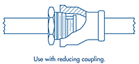 Valve with Reducing Coupling