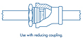 Valve with Reducing Coupling